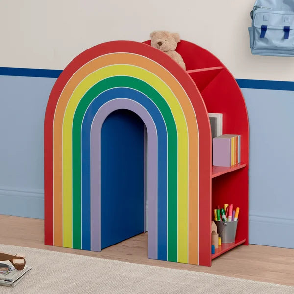Delta Children Rainbow Bookcase