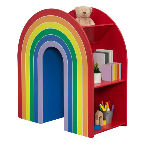 Delta Children Rainbow Bookcase