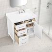 OVE Decors Renfrew Vanity with Quartz Top in White
