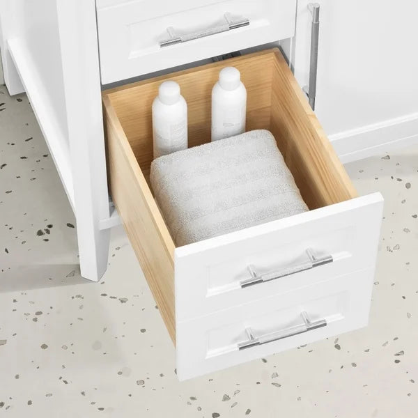 OVE Decors Renfrew Vanity with Quartz Top in White