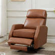 Top-grain Leather Swivel Pushback Recliner
