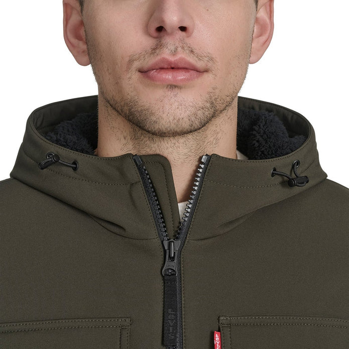 Levi's Men's Fleece Lined Softshell Jacket