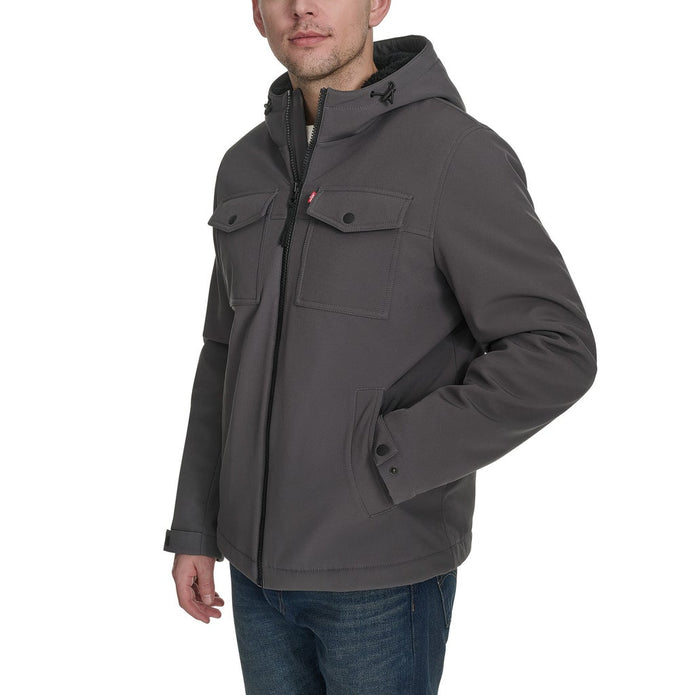 Levi's Men's Fleece Lined Softshell Jacket