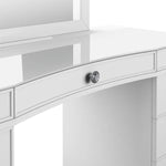 Tresanti Heidi Makeup Table with Adjustable LED Lighted Mirror