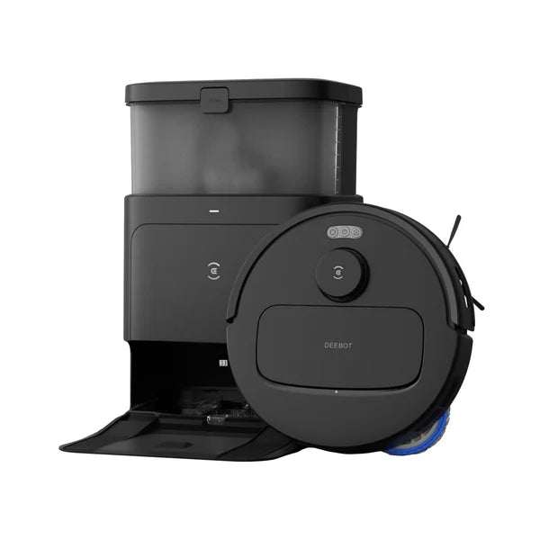 Ecovacs - N30 PRO OMNI Robot Vacuum & Spinning Mop with Auto-Cleaning Station