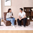 Lounge & Co. Lima Foam Lounge Chair with Ottoman