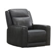 Simon Li – Wren Top-grain Leather Zero Gravity Power Recliner with Power Headrest