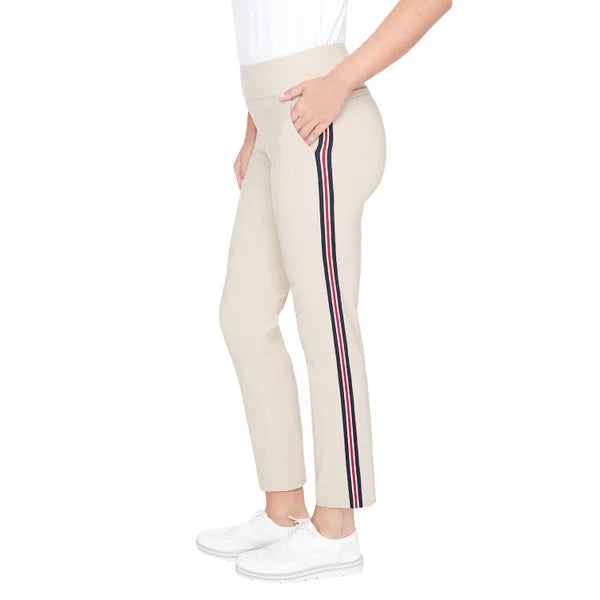 S.C. Golf Women’s Pull-on Golf Pant with Side Stripe