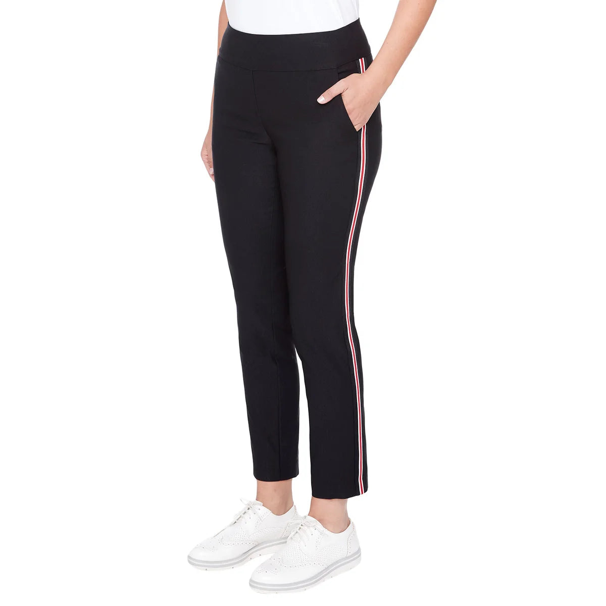 S.C. Golf Women’s Pull-on Golf Pant with Side Stripe