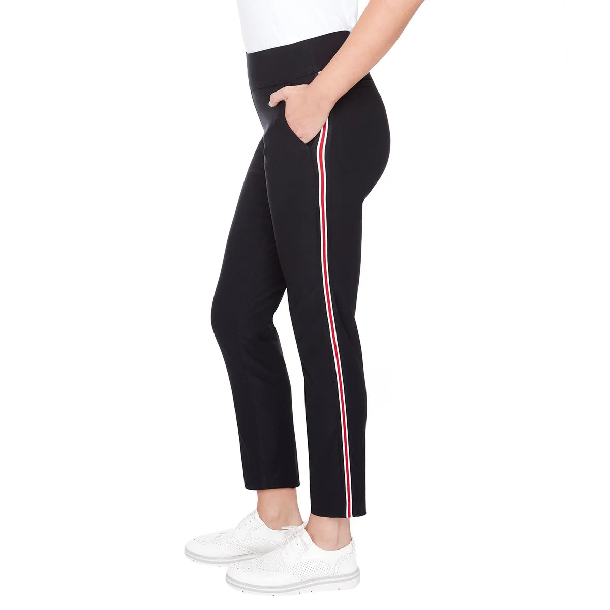 S.C. Golf Women’s Pull-on Golf Pant with Side Stripe