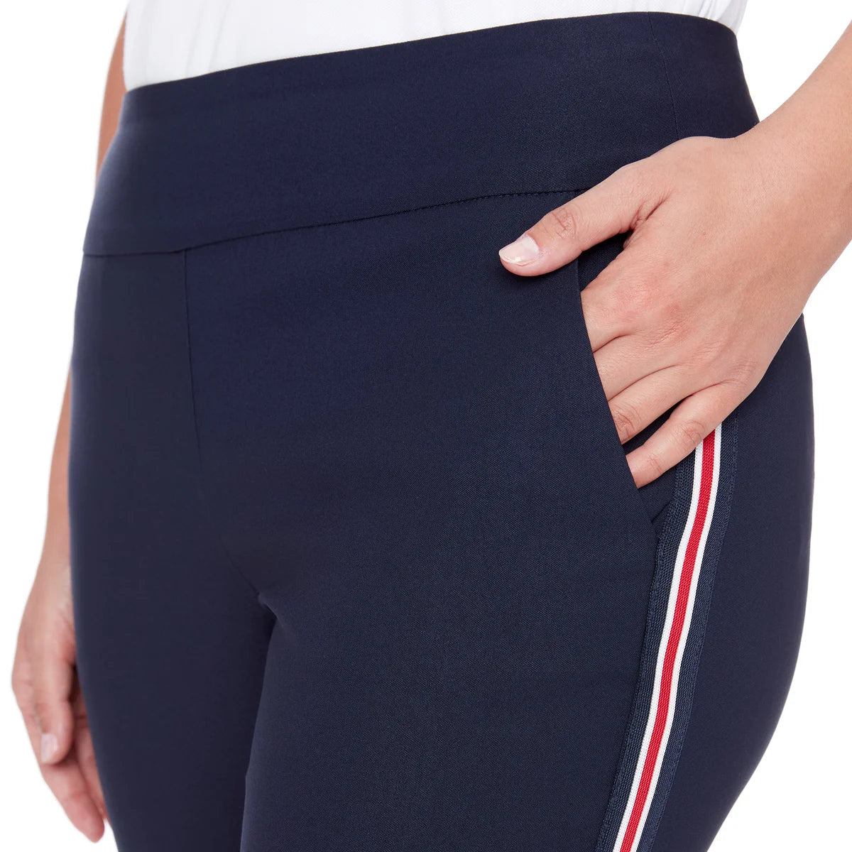 S.C. Golf Women’s Pull-on Golf Pant with Side Stripe