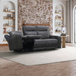 Simon Li Wren Top-grain Leather Power Reclining Sofa