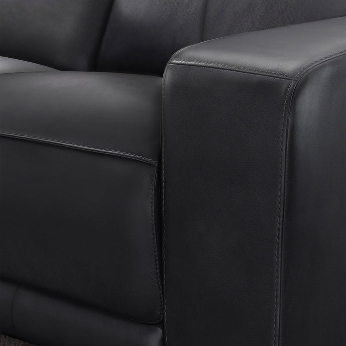 Simon Li Wren Top-grain Leather Power Reclining Sofa