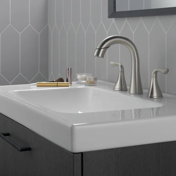 Delta Lampard Two Handle Pull-down Bathroom Faucet