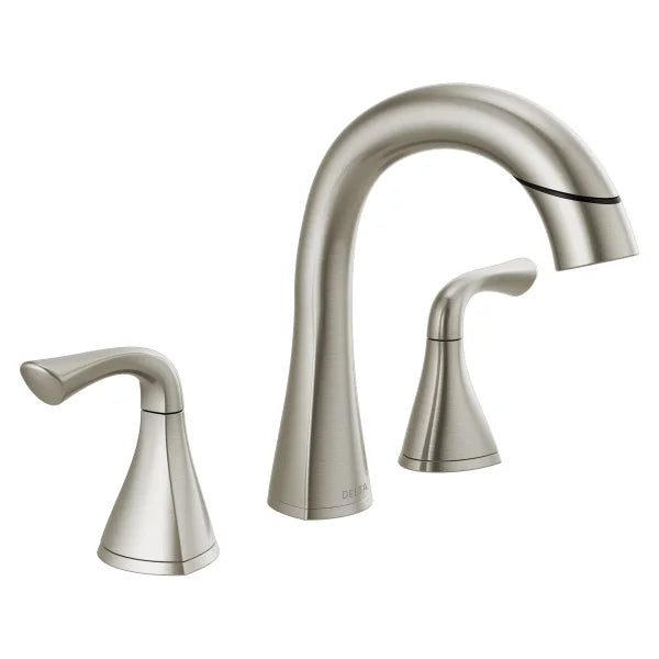 Delta Lampard Two Handle Pull-down Bathroom Faucet