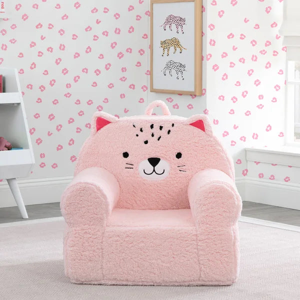 Delta Children Cozee Kid’s Animal Chair with Plush Blanket