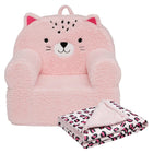 Delta Children Cozee Kid’s Animal Chair with Plush Blanket