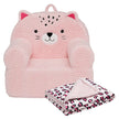 Delta Children Cozee Kid’s Animal Chair with Plush Blanket