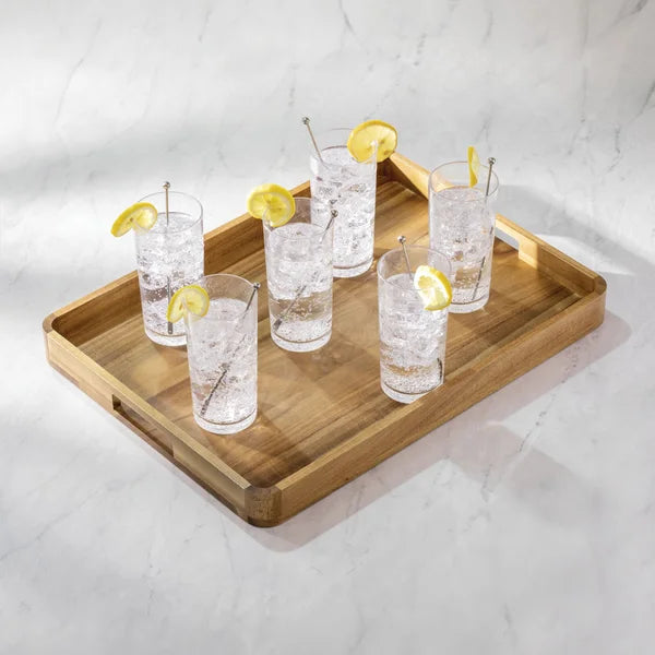 iDESIGN Acacia Wood Serving Tray
