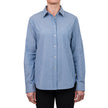 United Colors of Benetton Women’s Supima Cotton Stripe Woven Shirt - Blue