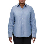 United Colors of Benetton Women’s Supima Cotton Stripe Woven Shirt