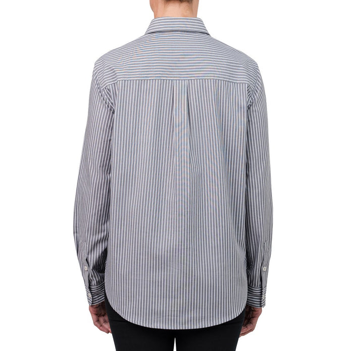 United Colors of Benetton Women’s Supima Cotton Stripe Woven Shirt