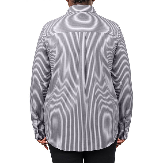 United Colors of Benetton Women’s Supima Cotton Stripe Woven Shirt