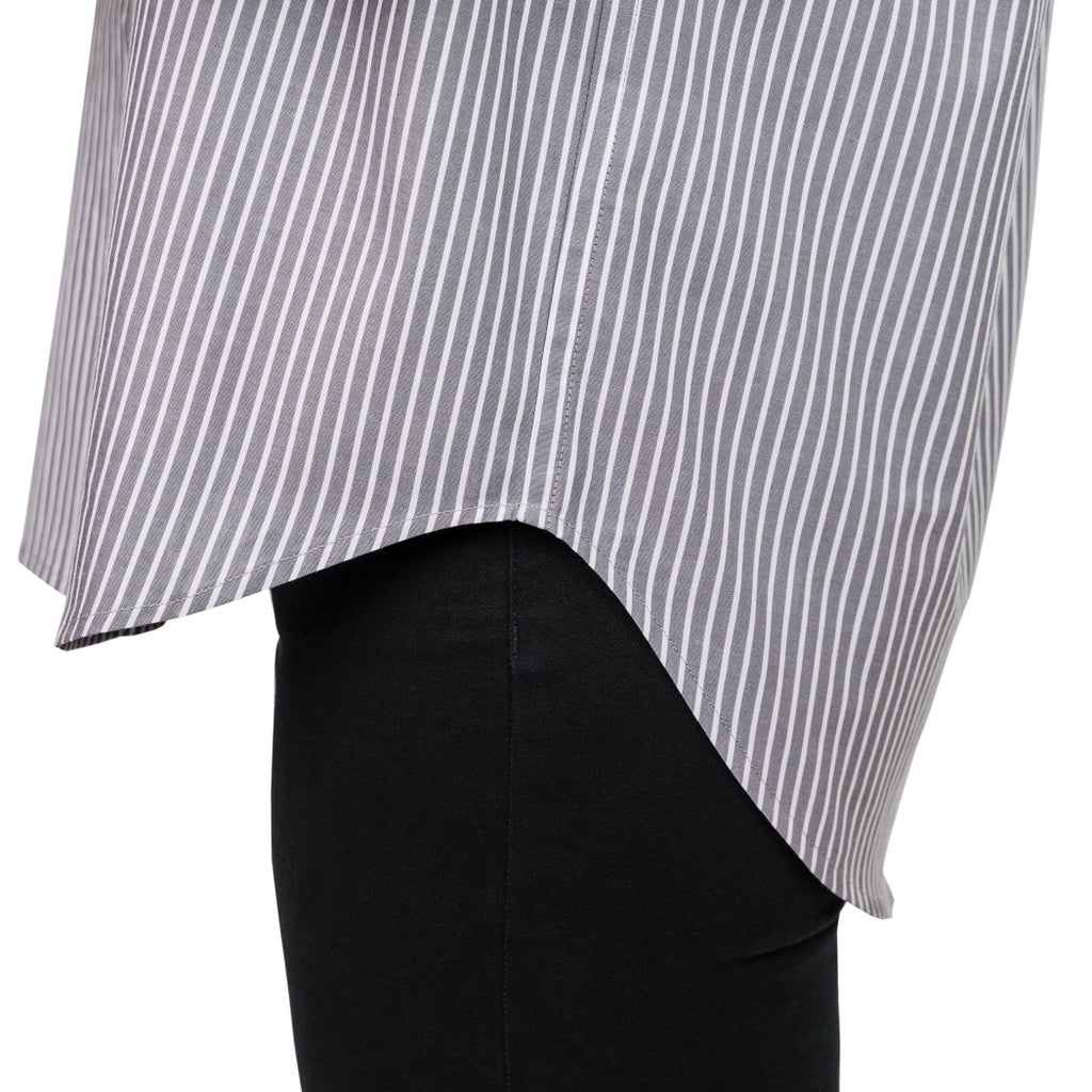 United Colors of Benetton Women’s Supima Cotton Stripe Woven Shirt