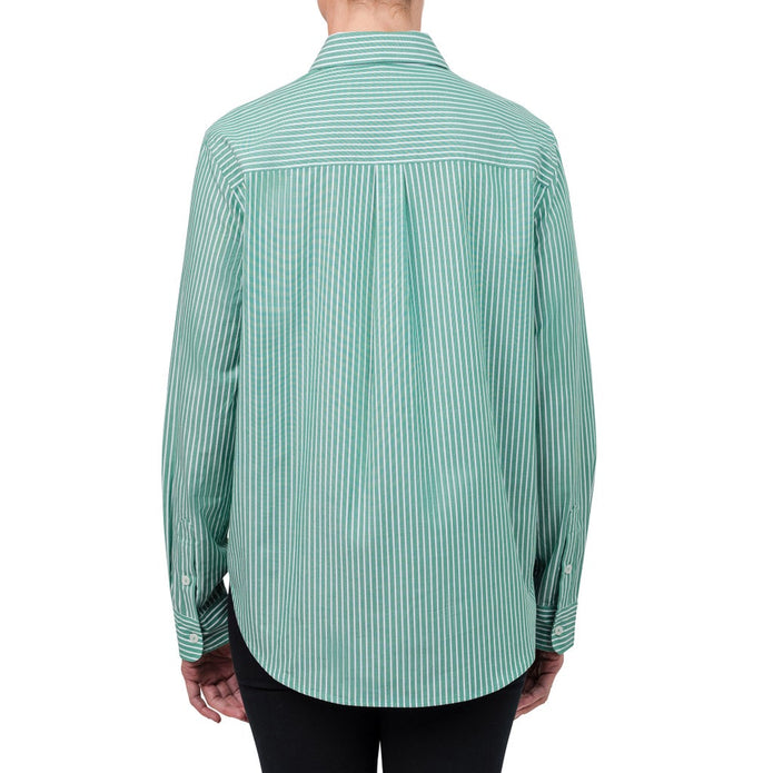 United Colors of Benetton Women’s Supima Cotton Stripe Woven Shirt