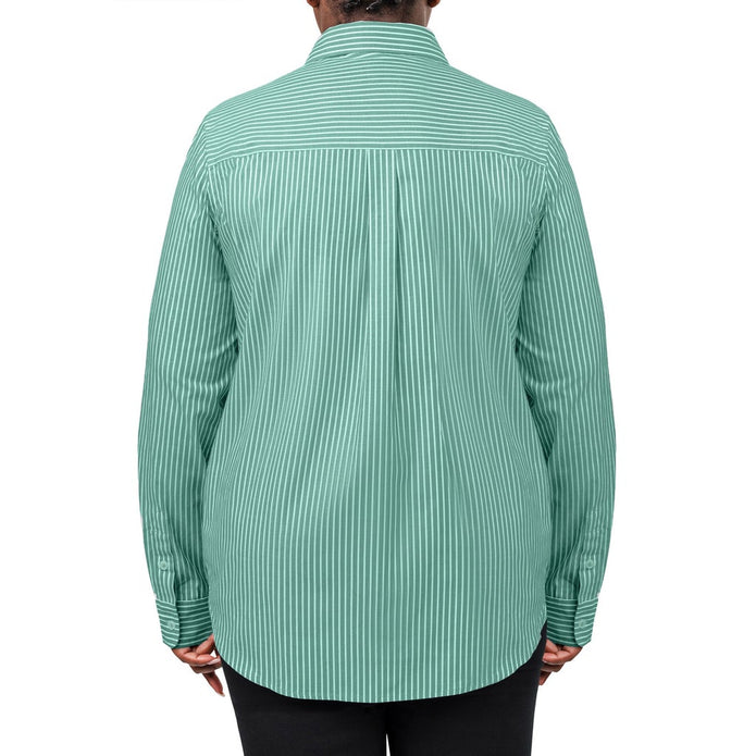 United Colors of Benetton Women’s Supima Cotton Stripe Woven Shirt