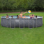 Bestway Platinum Series Power Steel Above Ground Pool Set 6.10 m (20 ft.)