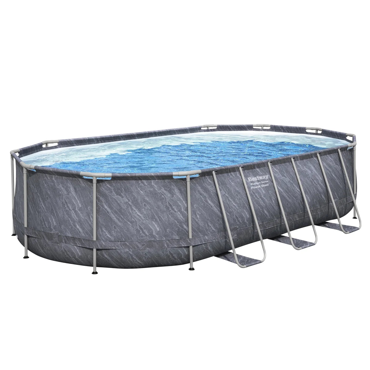 Bestway Platinum Series Power Steel Above Ground Pool Set 6.10 m (20 ft.)