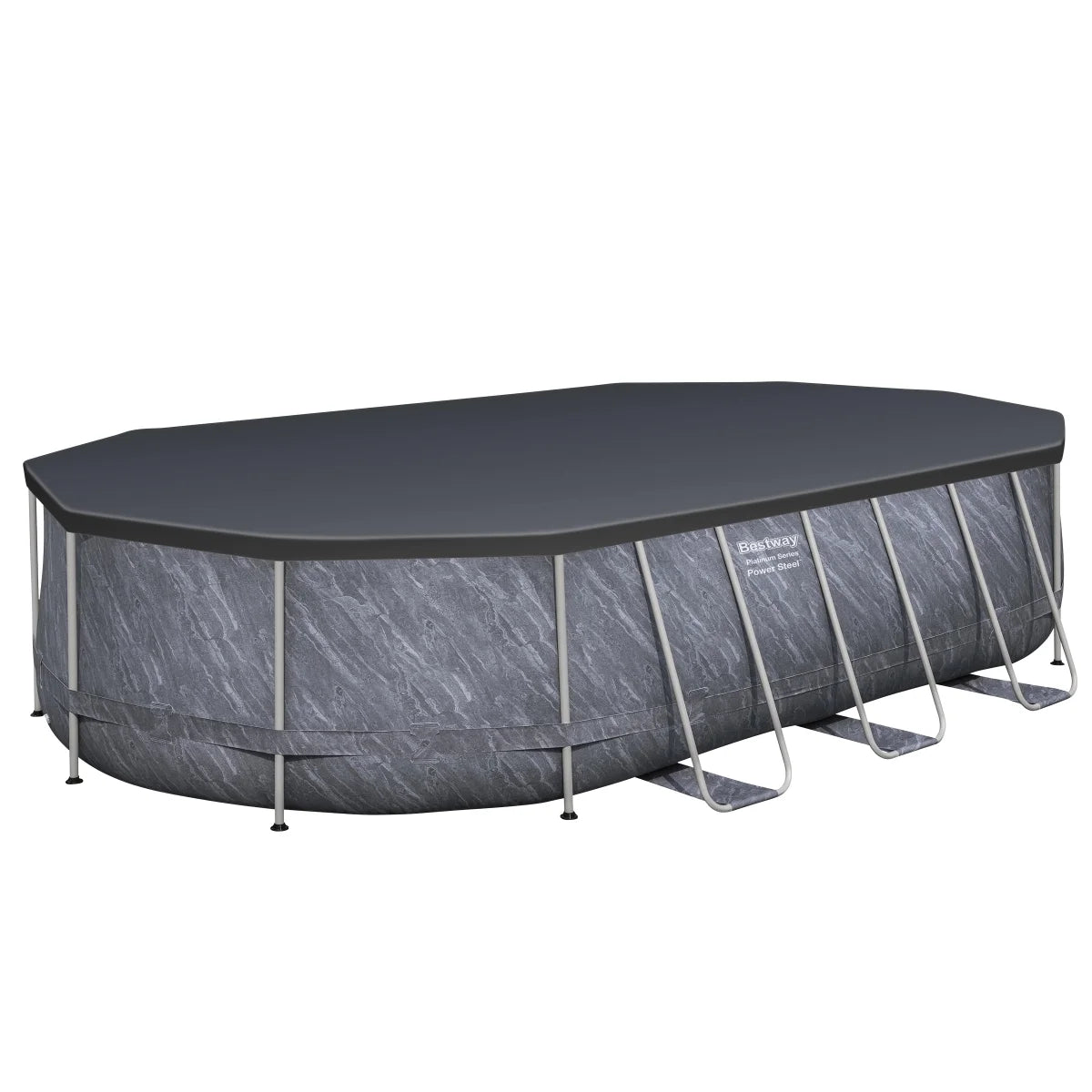 Bestway Platinum Series Power Steel Above Ground Pool Set 6.10 m (20 ft.)