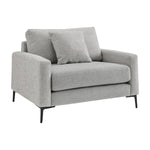 Flip Fabric Chair, Grey