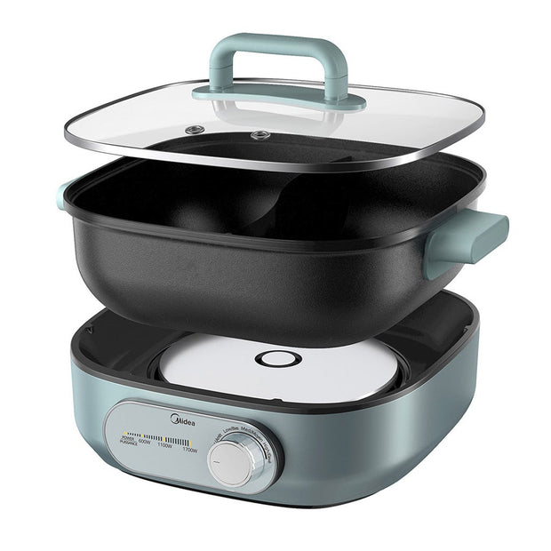Midea 5.96 L (6.3 qt.) Dual Zone Hot Pot