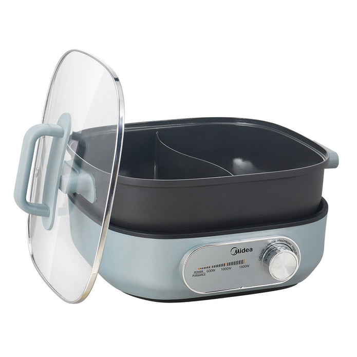 Midea 5.96 L (6.3 qt.) Dual Zone Hot Pot