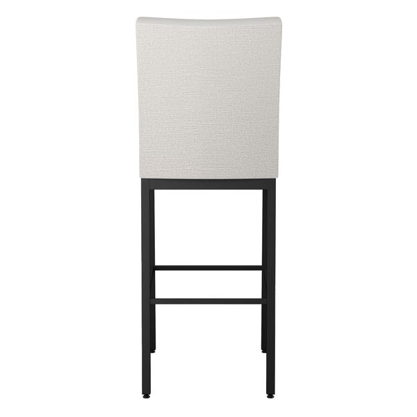 Amisco Drift Black Frame Polyester Counterstool