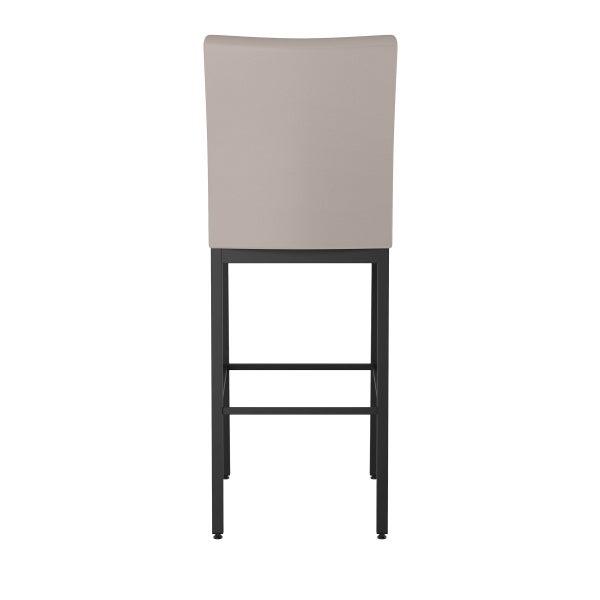 Amisco Drift Black Metal Frame Counter Stool