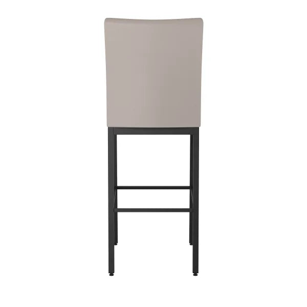 Amisco Drift Black Metal Frame Counterstool
