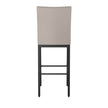 Amisco Drift Black Metal Frame Counter Stool
