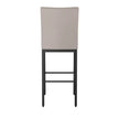 Amisco Drift Black Metal Frame Counterstool