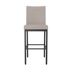 Amisco Drift Black Metal Frame Counter Stool