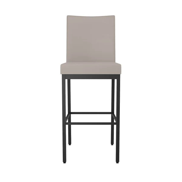 Amisco Drift Black Metal Frame Counterstool