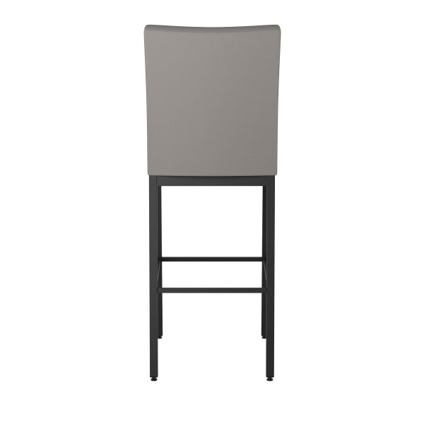 Amisco Drift Black Metal Frame Counter Stool