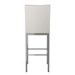 Amisco Drift Grey Frame Polyester Counterstool