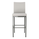 Amisco Drift Grey Frame Polyester Counterstool