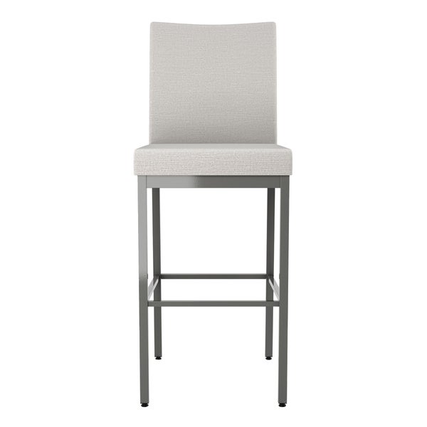 Amisco Drift Grey Frame Polyester Counterstool