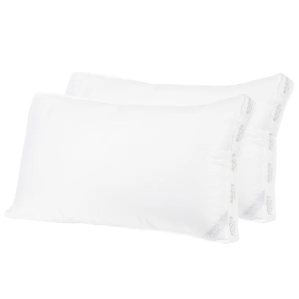 Roots Home Microgel Pillow, 2-pack