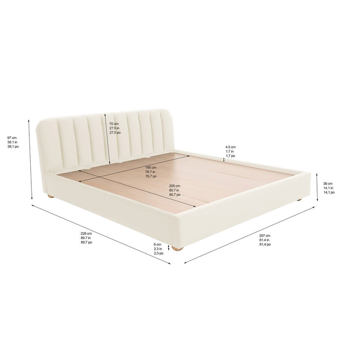 Hamilton Upholstered King Bed