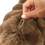 House & Home by Lynda Reeves Faux Fur Cushion